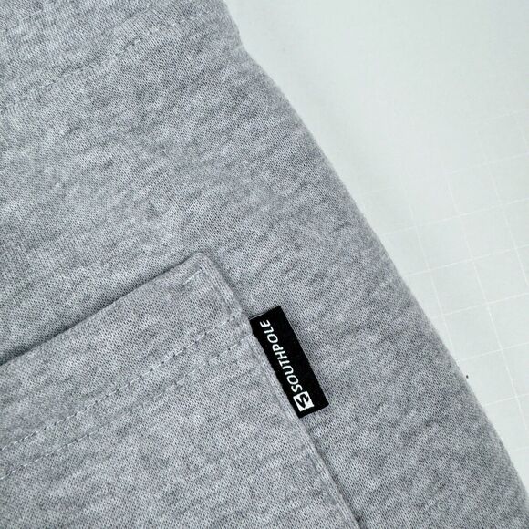 Southpole Authentic Collection Men's Gray Drawstring Fleece Sweat Shorts Medium - Picture 9 of 16